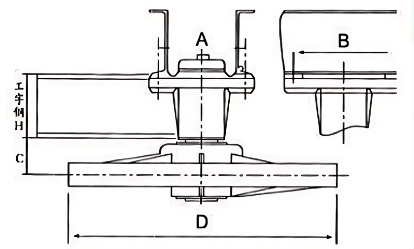   Sprocket Return Idler Horizontal Curve   