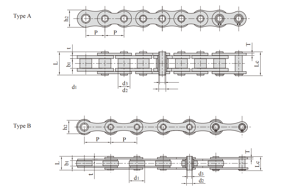   Stainless Steel Conveyor Chains   