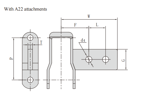   Steel Pintle Chain Attachments   
