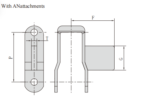   Steel Pintle Chain Attachments   