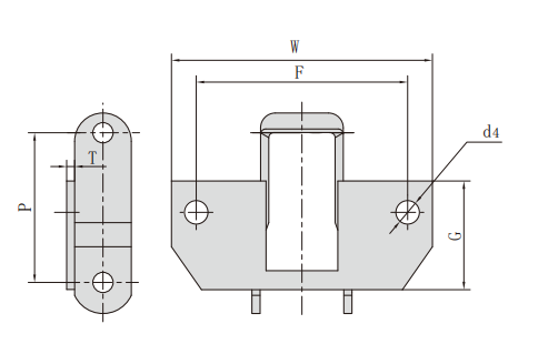   Steel Pintle Chain Attachments   