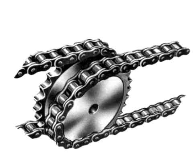   Stock Bore Double Single Sprockets   