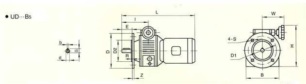   UD Series Plant Cone-disk Stepless Speed Variator   