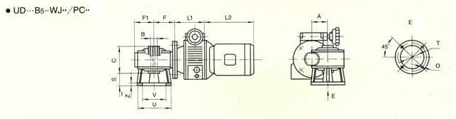   UD Series Plant Cone-disk Stepless Speed Variator   