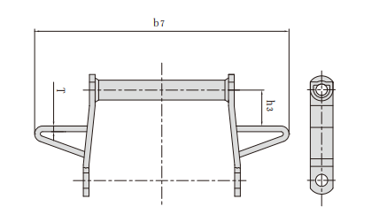   Welded-steel-type Drag Chains   