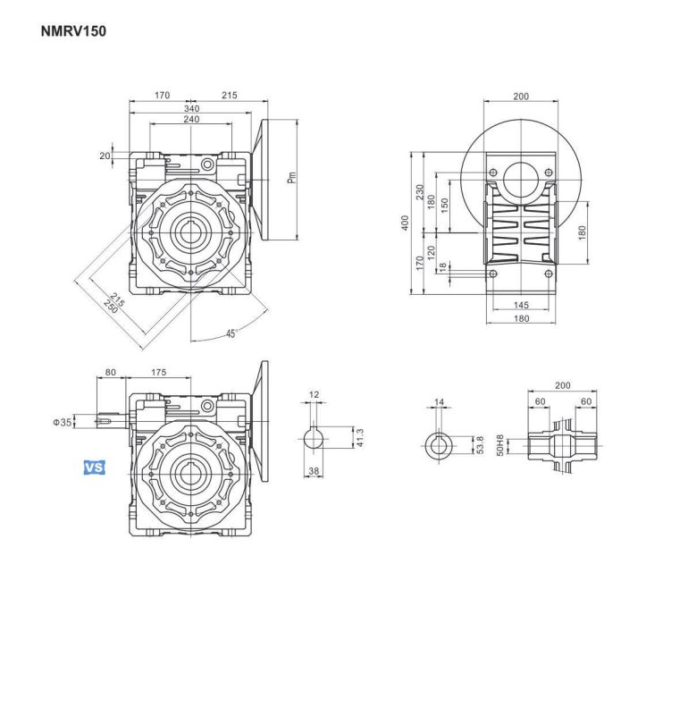   Worm Gear Reducer   