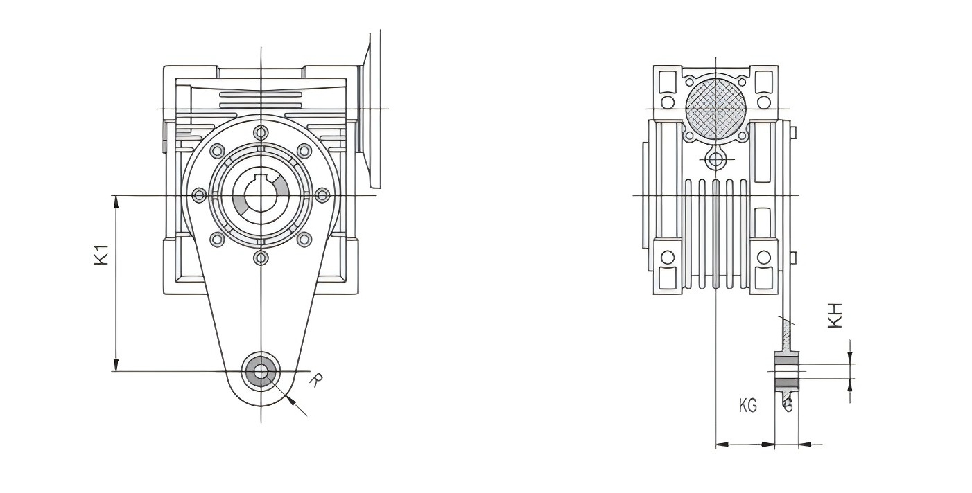   Worm Gear Reducer   