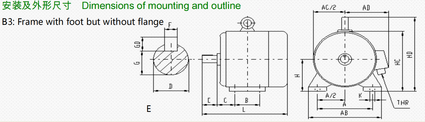 Y2 Series Three-Phase Induction Motors 